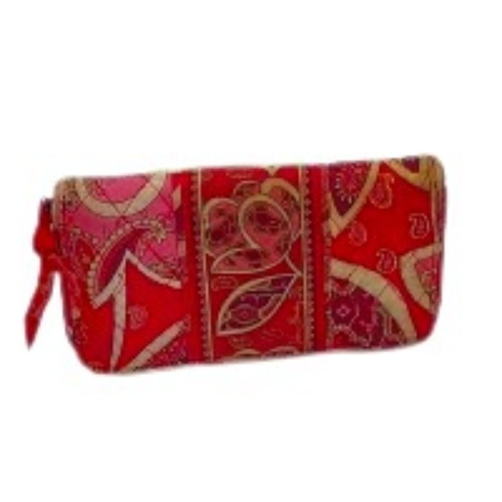 Vera Bradley, Small, Wallet, Pink and white